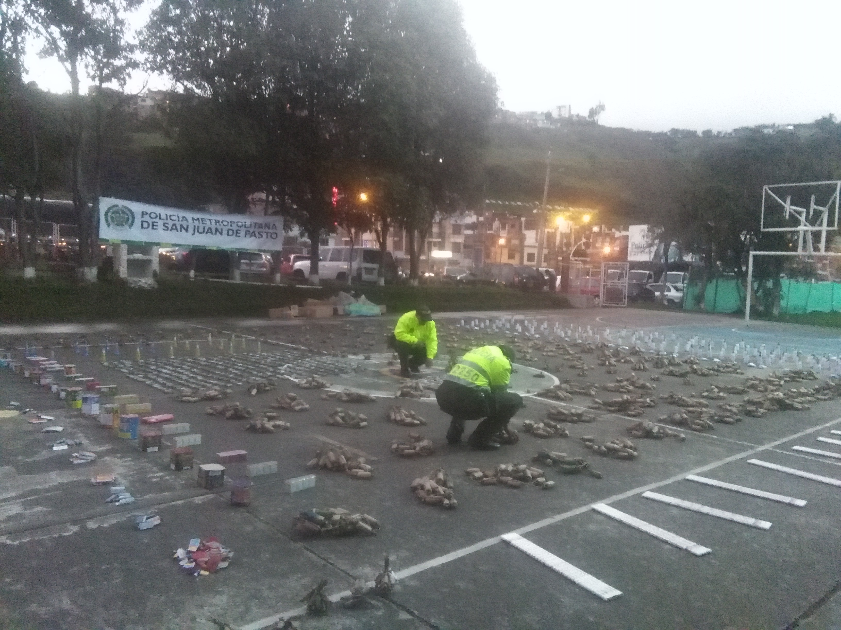 Millonario cargamento de pólvora es interceptado por la Policía Nacional-Pasto-Nariño