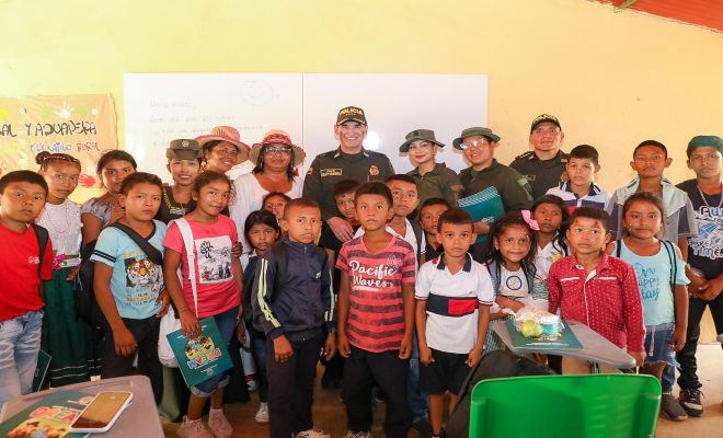 El Centro educativo acoge en un 90% de su población escolar a estudiantes indígenas y migrantes