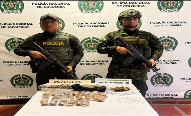 incautación de estupefacientes en Quibdó