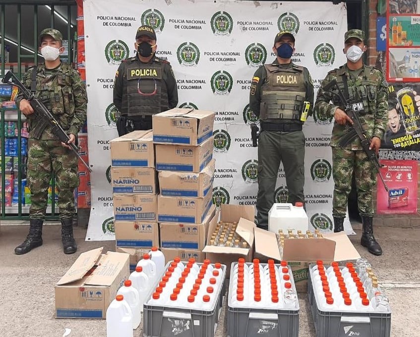 Cerca de tres millones de chapil fue incautado cerca del potrerillo