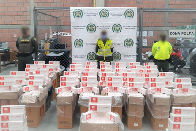 Continuamos con los controles a la distribución de cigarrillos ingresados ilegalmente al país.