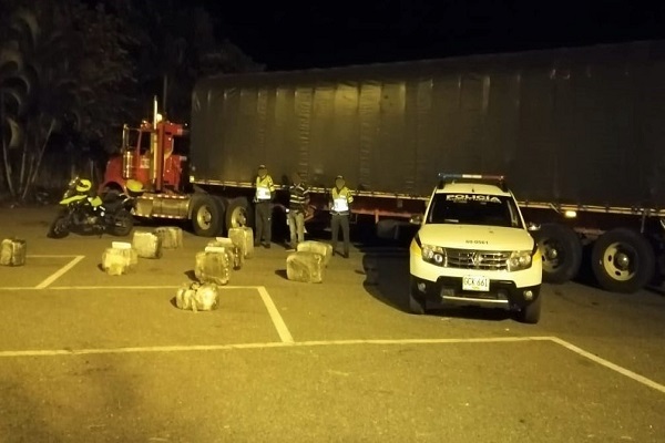 Puestos de control permitieron incautación de marihuana 