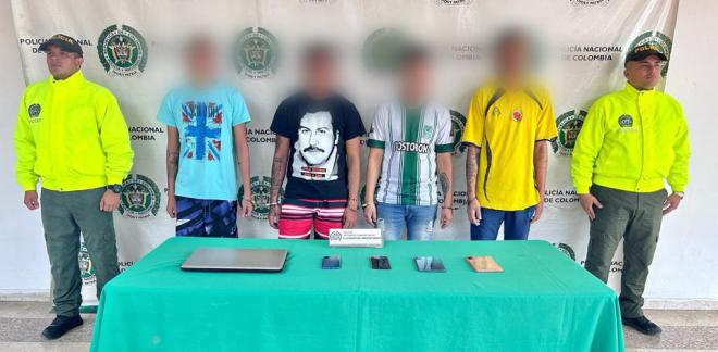 Capturados "Los Pochos" dedicados al hurto en Neiva