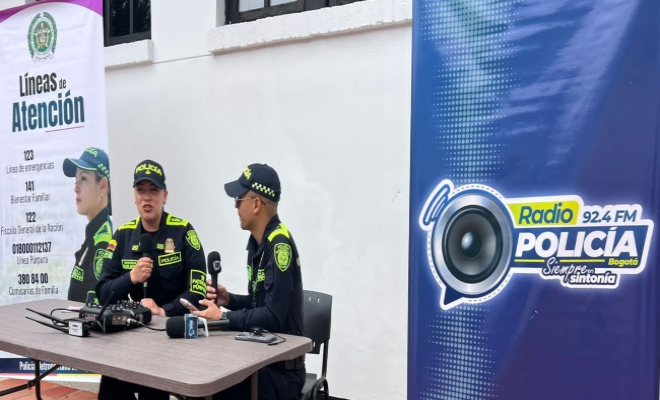 Radio Policía 92.4 da a conocer los servicios de los centros de mediación