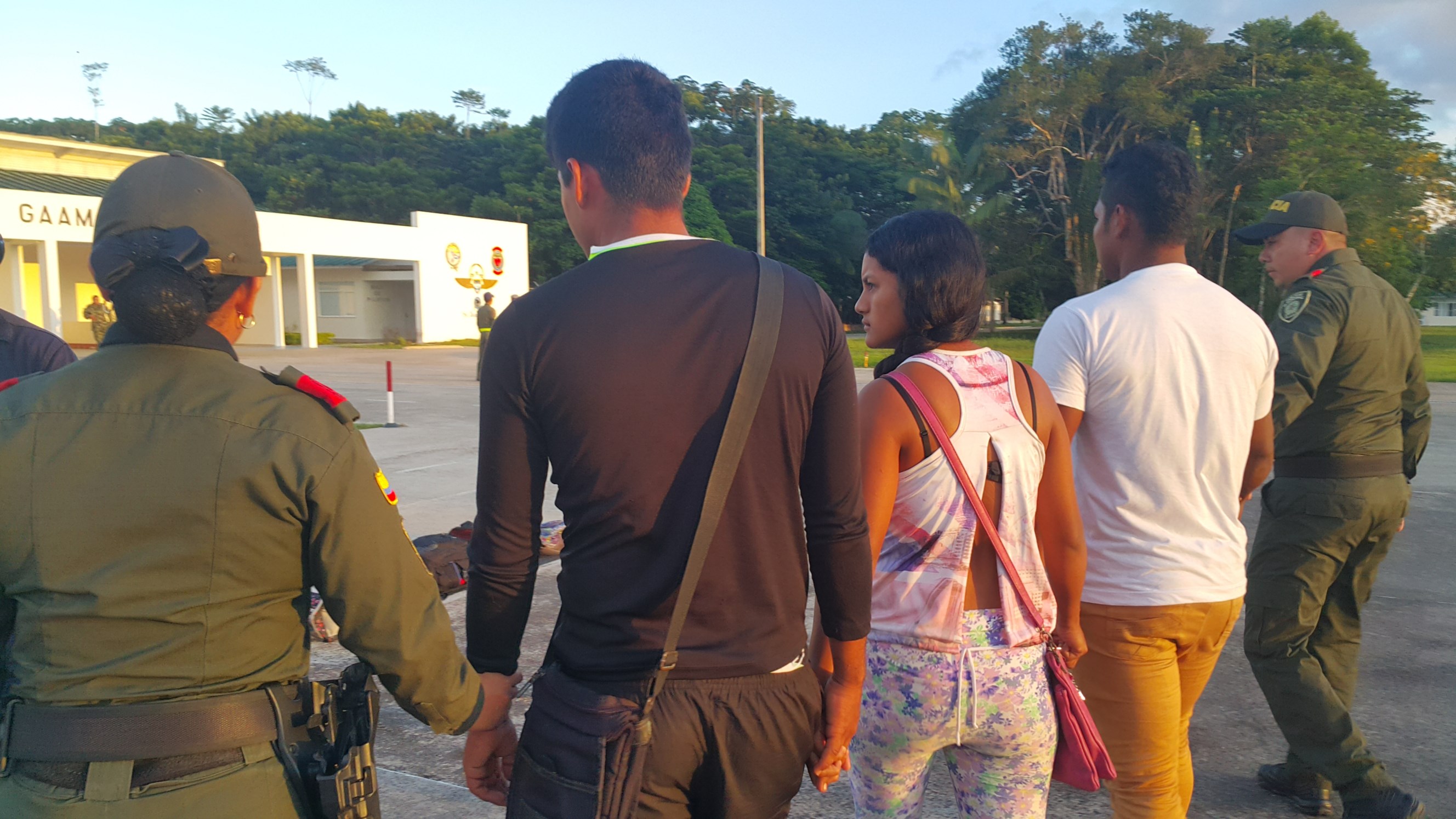 Dos dragas para la extracción ilícita de mineral 