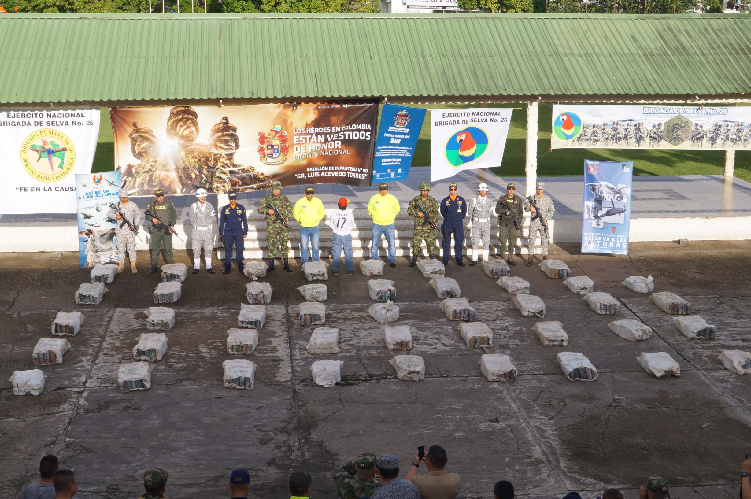 Duro golpe al narcotráfico en el amazonas  