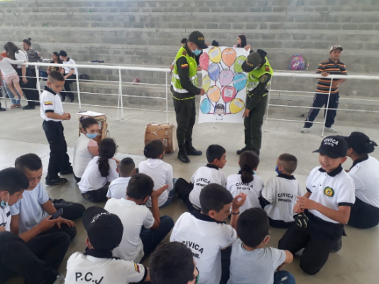  En Manizales 327 niños hacen parte del programa “Cívica Infantil y Juvenil”