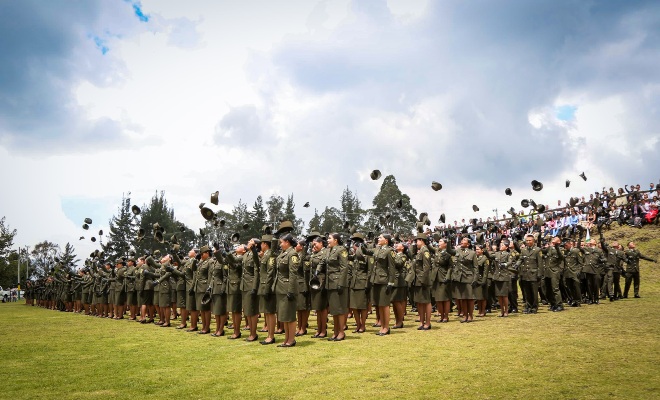4.581 nuevos policías entran al  servicio activo