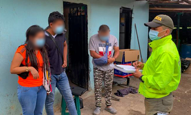 Golpe a red transnacional del tráfico de estupefacientes