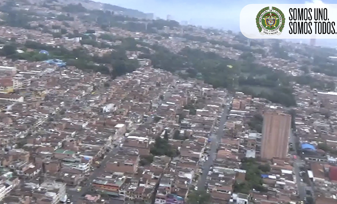 panoramica de la ciudad de medellin