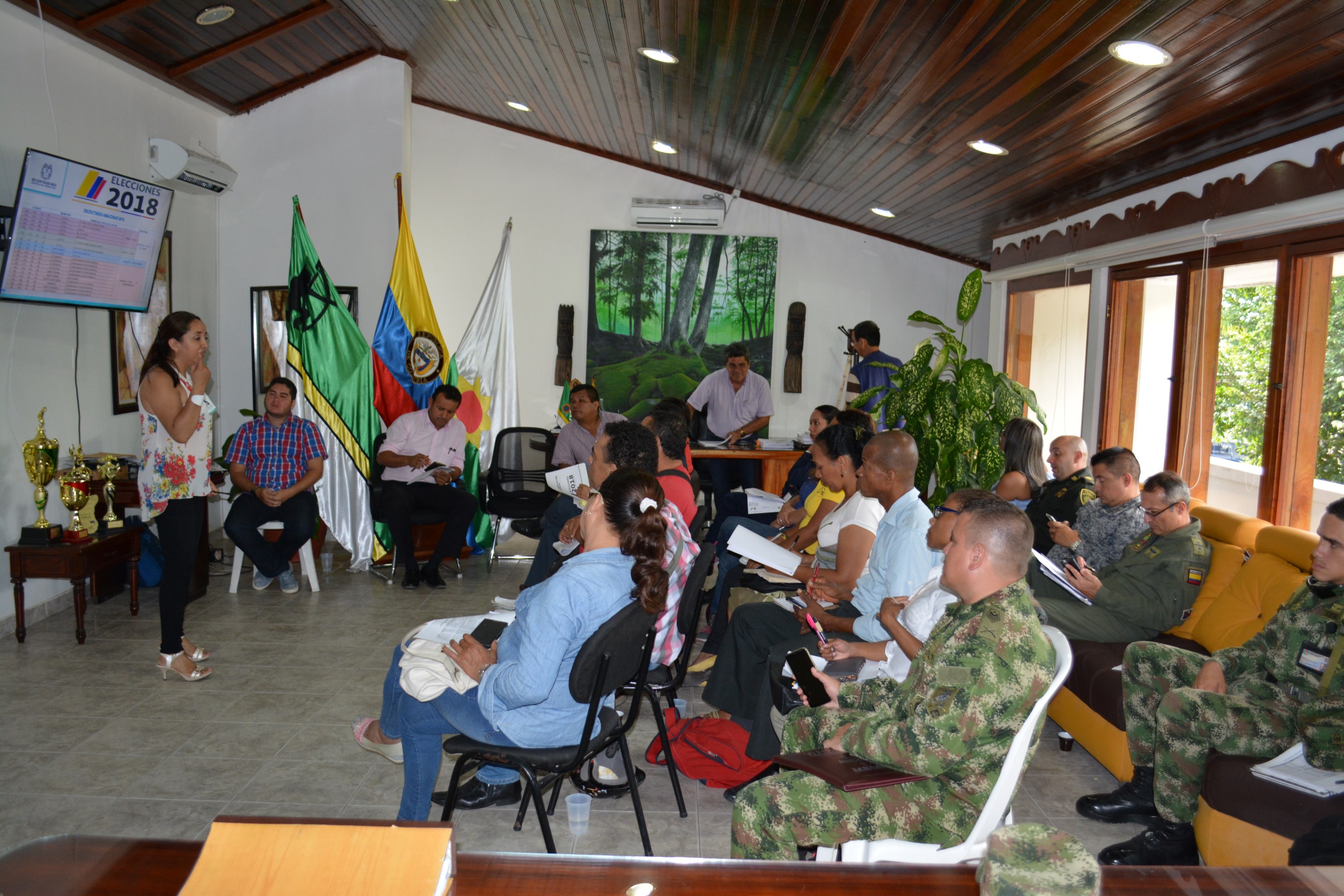comité de seguimiento electoral en amazonas