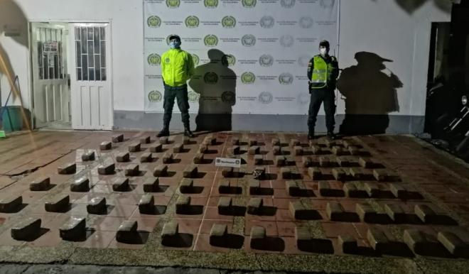 92.000 gramos de este alcaloide avaluado en más de $180 millones fue incautado por la Sijín 