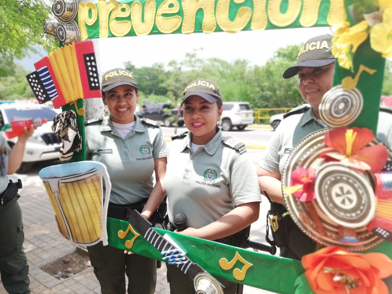 Inspirados en usted, trabajamos por una fiesta en paz 