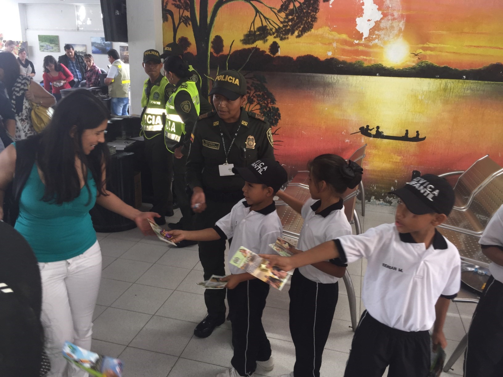 65 niños y niños iniciaron su ciclo de capacitación para acompañar acciones de educación ciudadana