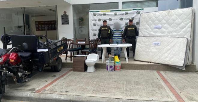 Policía Nacional, hombre de 34 años de edad capturado en Aipe