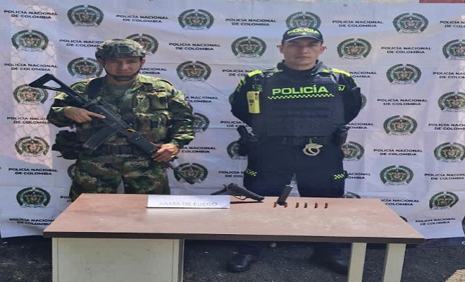Policía Nacional, logra sacar de circulación un arma de fuego ilegal 