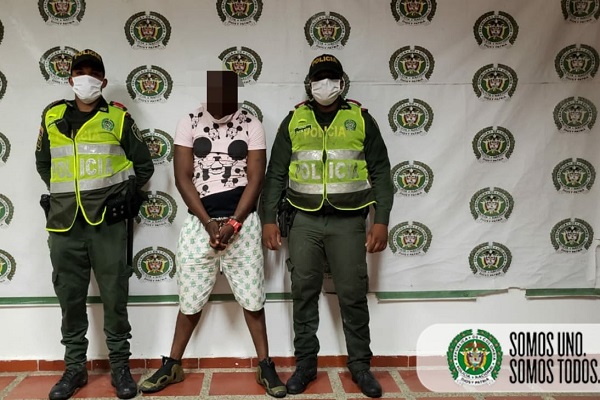 Por el delito de porte ilegal de armas de fuego capturamos dos personas en Quibdó 