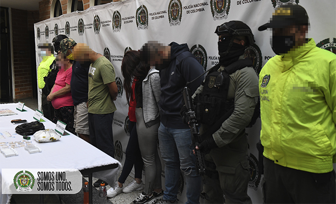 presentación al grupo delincuencial la maruchenga