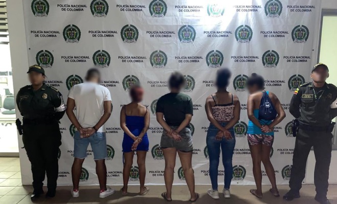 Capturados por explotación de menores 