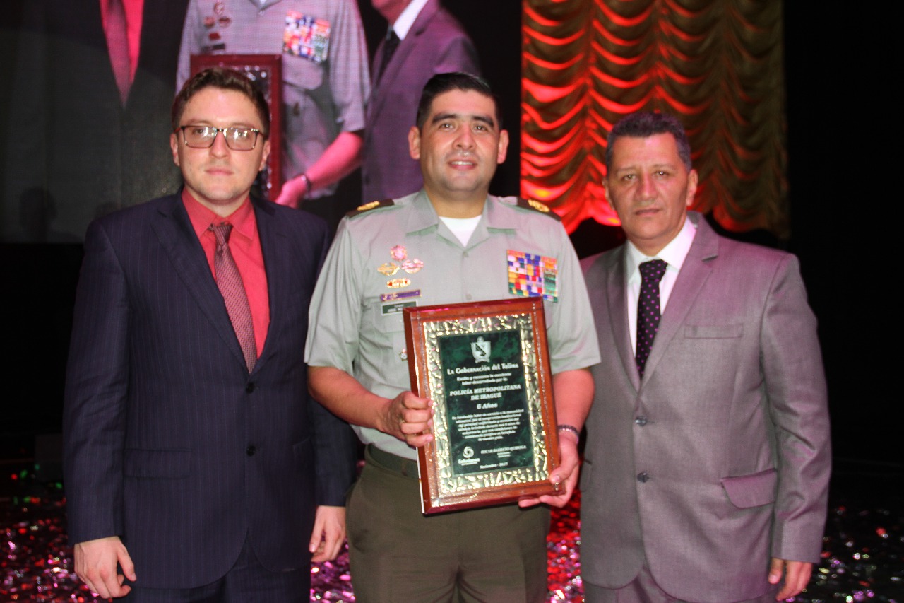 Sexto aniversario de la Policía Metropolitana de Ibagué y Noche de la excelencia Policial