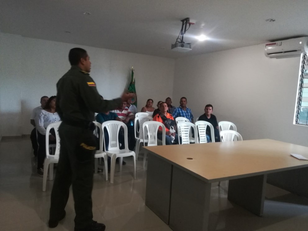 Capacitación  en código de policía 