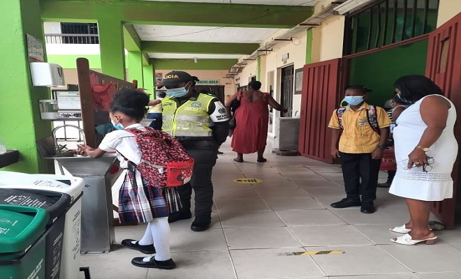 Regreso a clases con la Policía Nacional, en el departamento del Chocó.