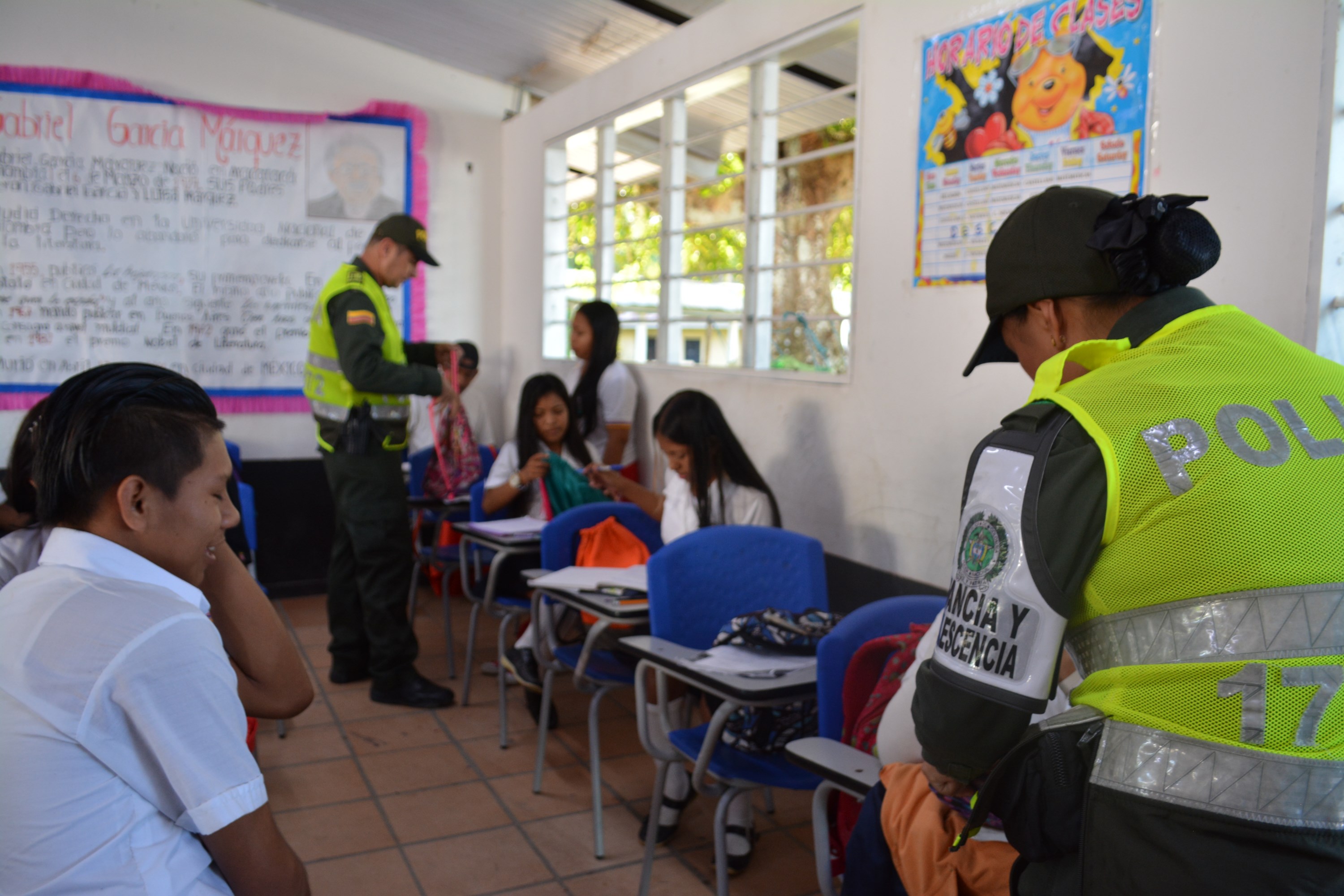 prevención a la violencia escolar en Leticia