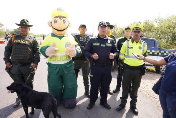 Seguridad vial en este plan éxodo