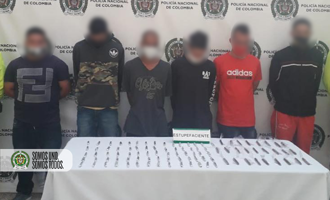 seis capturados grupo delincuencial el limonar