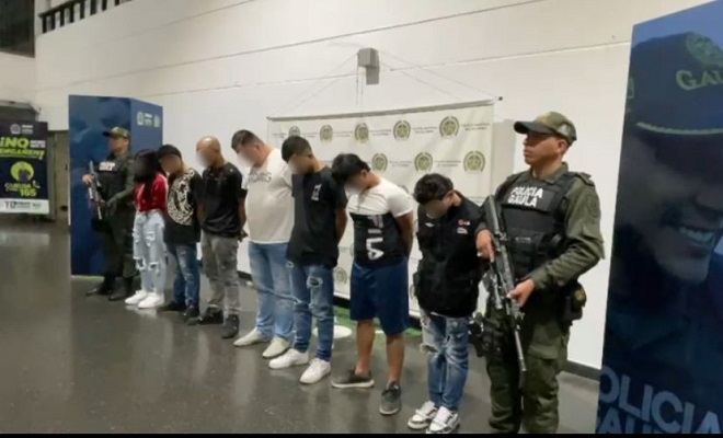 Siete personas capturadas entre ellas `lucas´, cabecilla del sector el Chagualo 