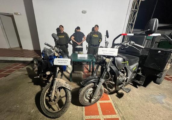Sujeto señalado del hurto de cuatro cabezas de ganado fue capturado y los bovinos recuperados por la Policía