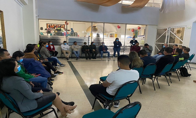 Taller a adultos víctimas 