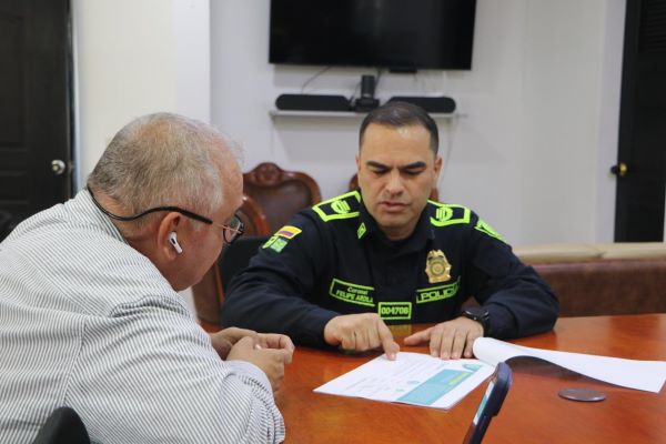 Coronel Felipe Andrés Ardila Valderrama participó en el Consejo de Seguridad Departamental