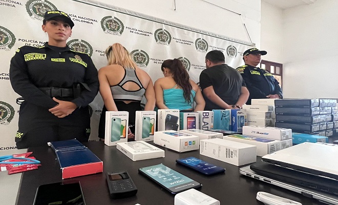 Capturados por por el delito de receptación