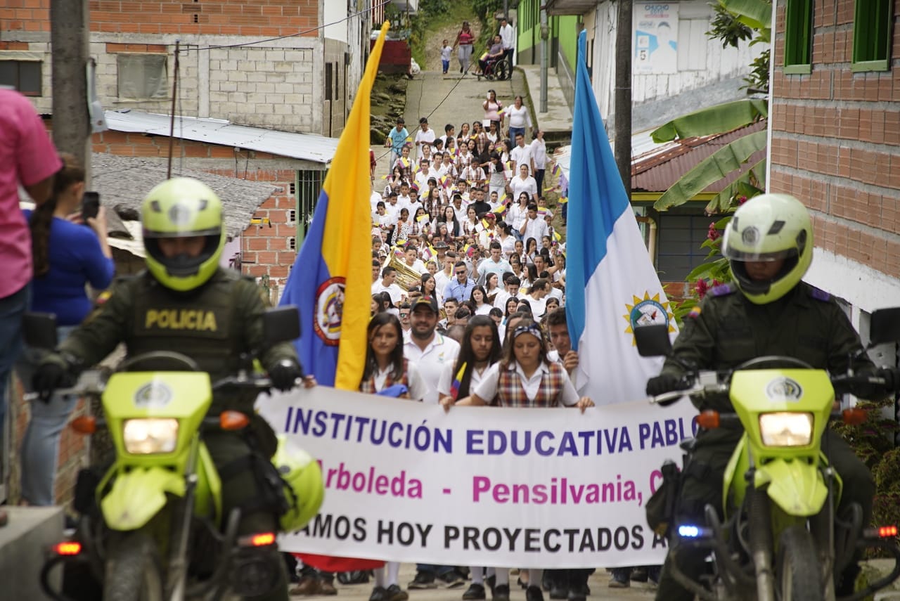 Un homenaje a los policías y pobladores que perdieron la vida en la toma del corregimiento la Arboleda hace 18 años 