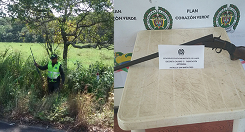 ESCOPETA SAN MARTIN POLICIA PATRULLA