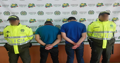 captura de dos jovenes