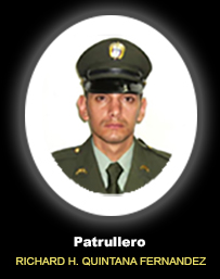 Fotograf&iacute;a del Se&ntilde;or Pt. Richard Humberto Quintana Fern&aacute;ndez quien falleci&oacute; en cumplimiento de su deber.