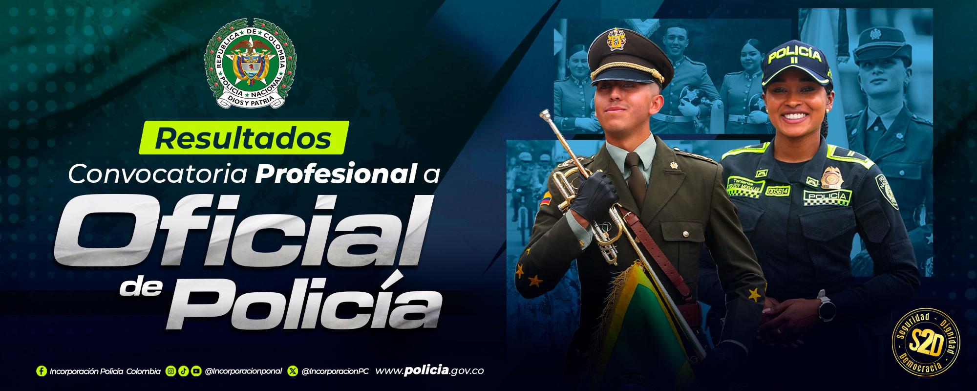 Listado pines convocatoria a oficial