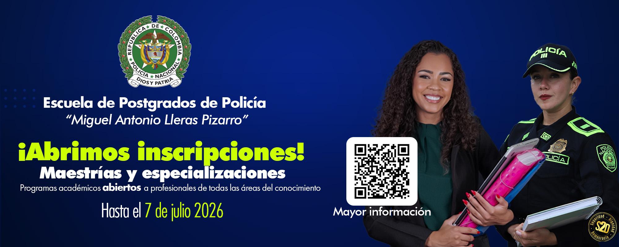 Maestr&iacute;as y especializaciones