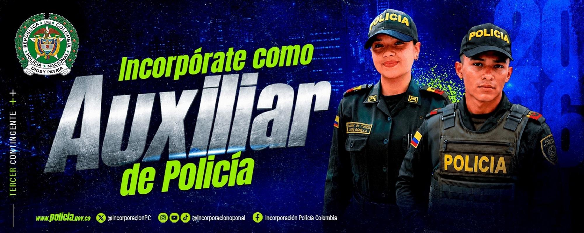Convocatoria auxiliares DINCO tercer contingente