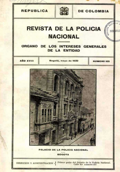 Portada de la Revista de la Policía