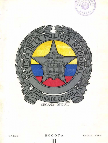 Portada de la Revista de la Policía