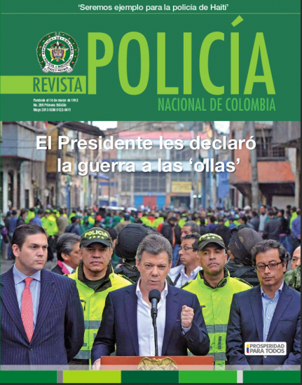Portada de la Revista de la Policía